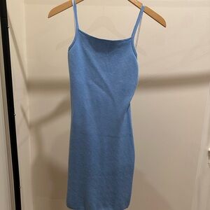 Abercrombie & Fitch Light Blue Knit Fabric